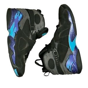 Nike Air Jordan Aqua 8s S 9.5 NO BOX GUC